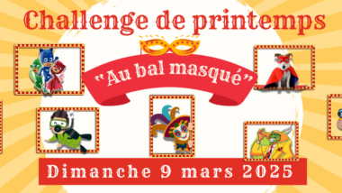 Challenge le 9 mars : inscrivez-vous